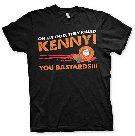 South Park t-shirt, The Killed Kenny Black, men´s