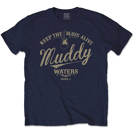 Muddy Waters t-shirt, Keep The Blues Alive, men´s