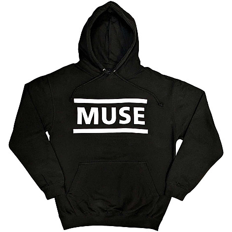 Muse mikina, White Logo Black, men´s