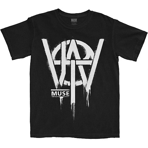 Muse t-shirt, Will of the People Stencil Black, men´s