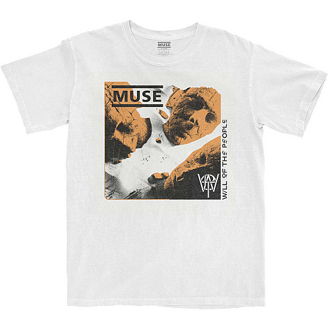 Muse t-shirt, Will of the People White, men´s