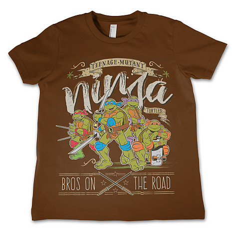 Želvy Ninja t-shirt, Bros On The Road, kids
