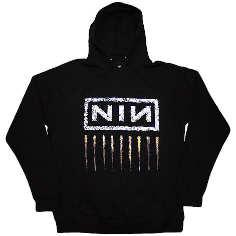 Nine Inch Nails mikina, Downward Spiral Black, men´s