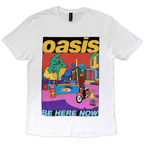 Oasis t-shirt, Be Here Now Illustration White, men´s