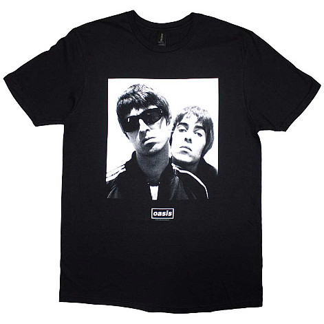 Oasis t-shirt, Noel & Liam Boxed Photo Black, men´s