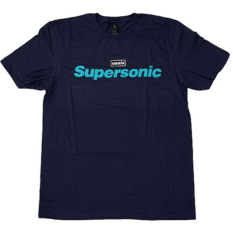 Oasis t-shirt, Supersonic Title Colour Navy Blue, men´s