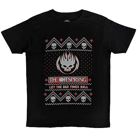 The Offspring t-shirt, Christmas Bad Times Black, men´s