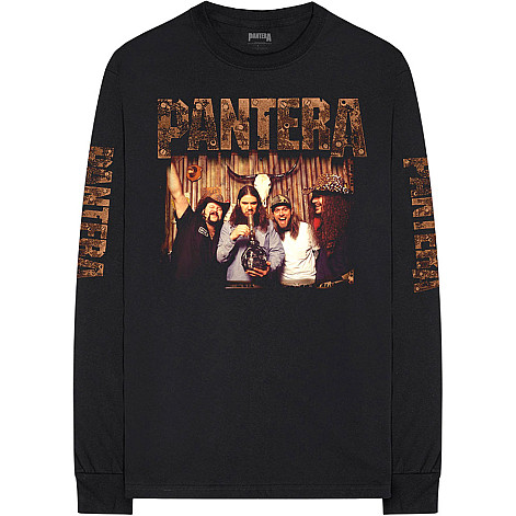 Pantera t-shirt long rukáv, Bong Group Sleeve Print Black, men´s