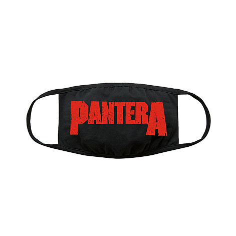 Pantera bavlněná face mask na ústa, Logo