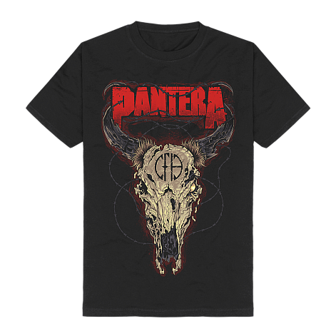 Pantera t-shirt, Steer Skull Black, men´s