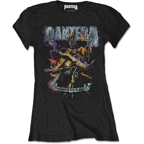 Pantera t-shirt, Vintage Rider Girly Black, ladies