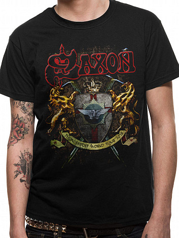 Saxon t-shirt, Thunderbolt, men´s