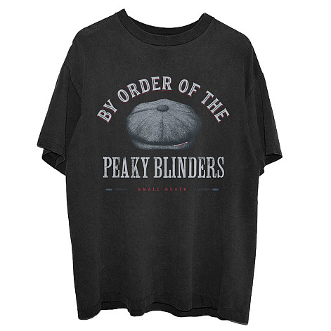 Peaky Blinders t-shirt, Flat Cap Black, men´s