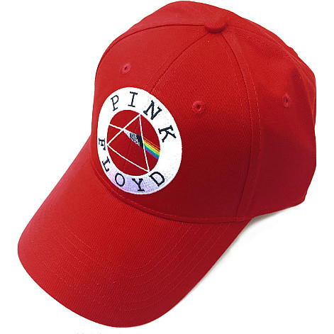 Pink Floyd snapback Red, Circle Logo