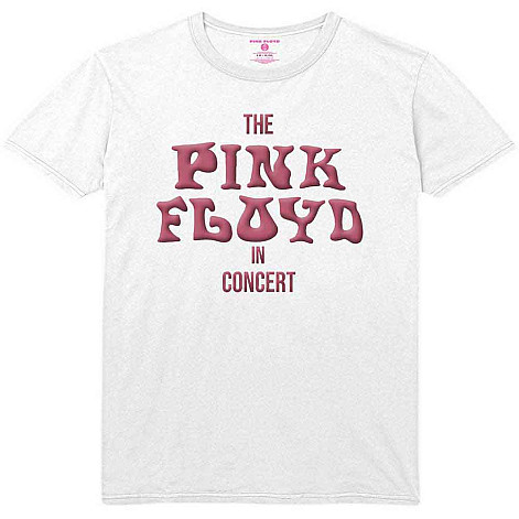 Pink Floyd t-shirt, In Concert Hi-Build White, men´s