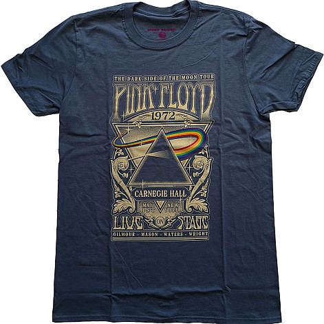 Pink Floyd t-shirt, Carnegie Hall Poster Girly Navy, ladies