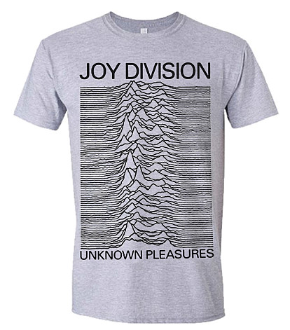 Joy Division t-shirt, Unknown Pleasures, men´s