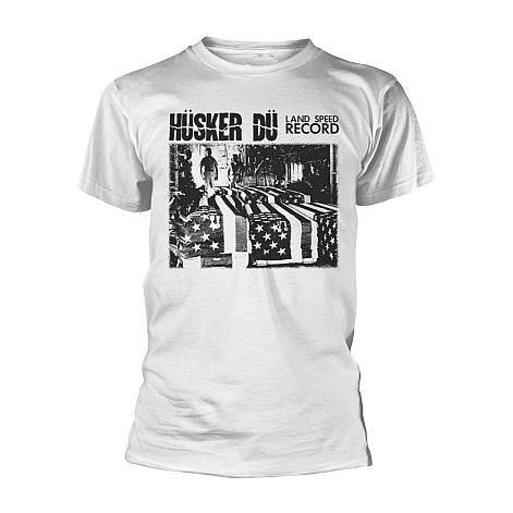 Hüsker Dü t-shirt, Land Speed Record White, men´s