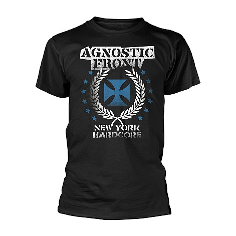 Agnostic Front t-shirt, Blue Iron Cross, men´s