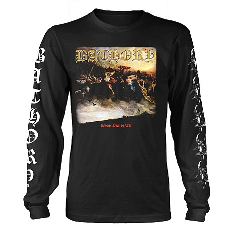 Bathory t-shirt long rukáv, Blood Fire Death 2, men´s