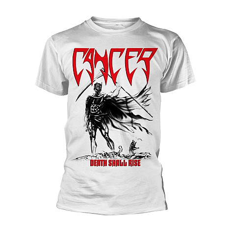 Cancer t-shirt, Death Shall Rise White, men´s