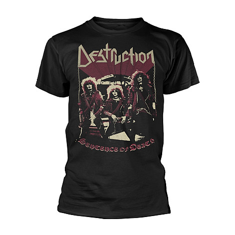 Destruction t-shirt, Sentence Of Death Vintage Black, men´s