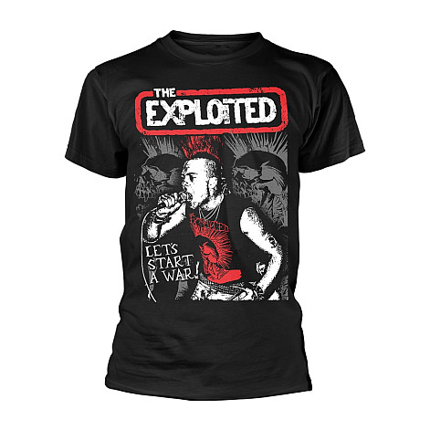 The Exploited t-shirt, Let's Start a War II, men´s