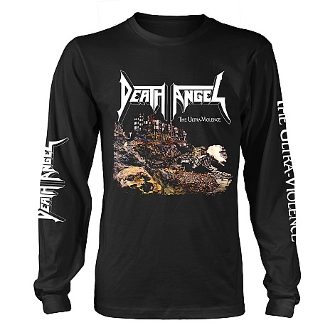 Death Angel t-shirt long rukáv, The Ultra-Violence Black, men´s