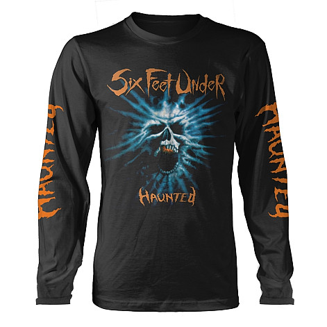 Six Feet Under t-shirt long rukáv, Haunted BP Black, men´s