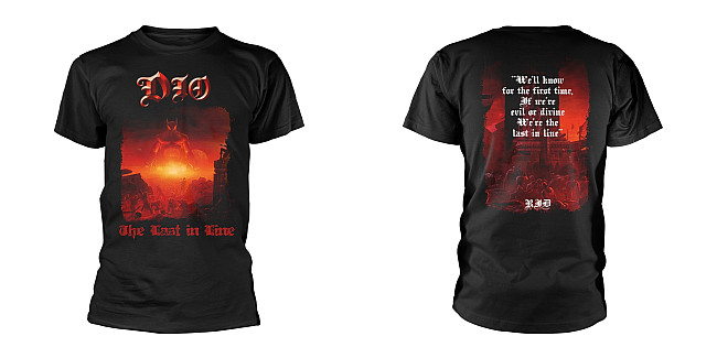 DIO t-shirt, The Last in Line BP Black, men´s