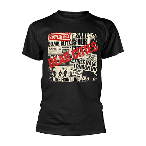 The Exploited t-shirt, Dead Cities Black, men´s