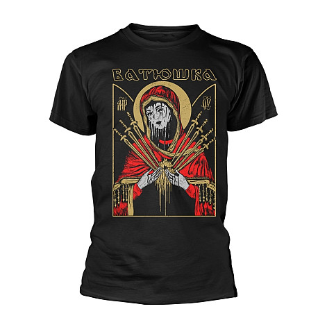 Batushka t-shirt, Maria II (Red) BP Black, men´s