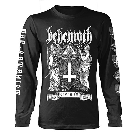 Behemoth t-shirt long rukáv, The Satanist Black, men´s