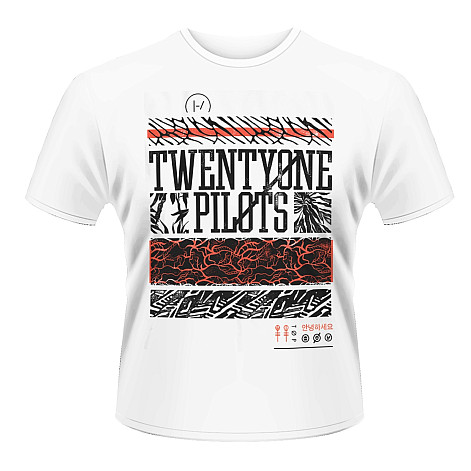 Twenty One Pilots t-shirt, Athletic Stack, men´s