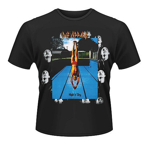 Def Leppard t-shirt, High And Dry, men´s