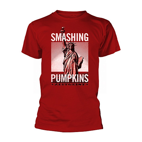 Smashing Pumpkins t-shirt, Zeitgeist Statue BP Red, men´s