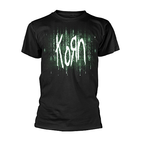 Korn t-shirt, Matrix Black, men´s