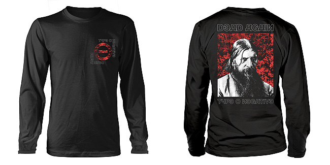 Type O Negative t-shirt long rukáv, Red Rasputin BP Black, men´s