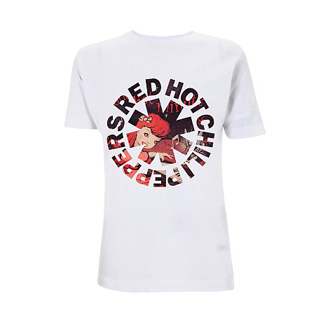 Red Hot Chili Peppers t-shirt, One Hot Asterisk White, men´s