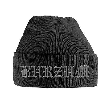 Burzum winter beanie cap, Logo Black