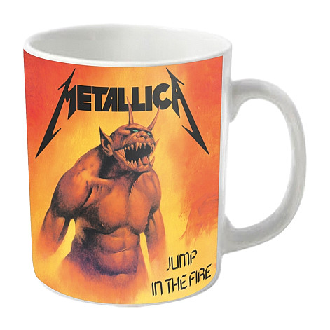 Metallica ceramics mug 250ml, Jump In The Fire