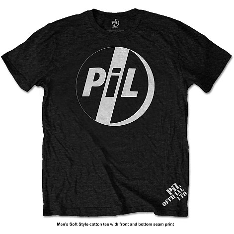 Public Image Ltd t-shirt, White Logo, men´s