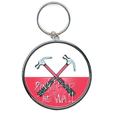 Pink Floyd keychain, The Wall Hammers Logo