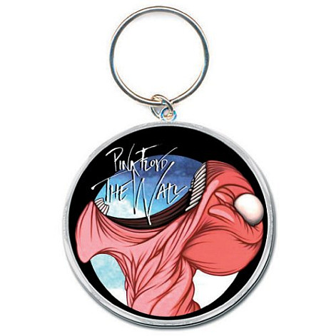 Pink Floyd keychain, The Wall Eat Head Logo