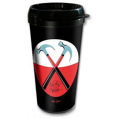 Pink Floyd travel mug 330ml, The Wall Hammers Logo