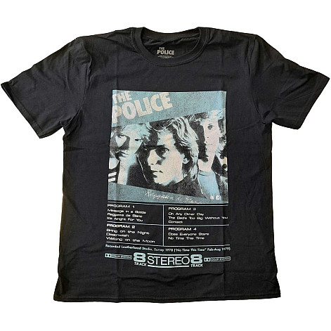 The Police t-shirt, Reggatta 8 Track Black, men´s