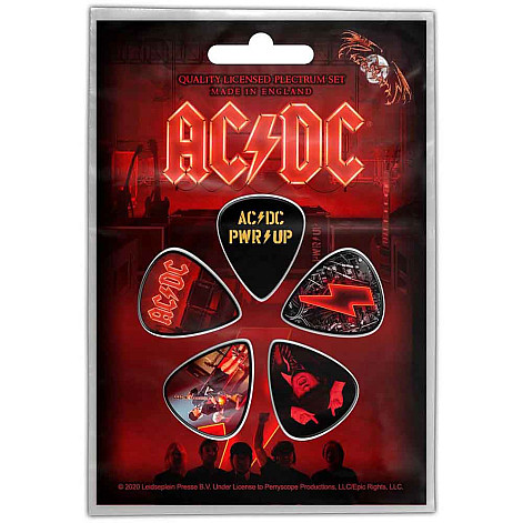 AC/DC set trsátek 5 pcs 1mm, PWR-UP