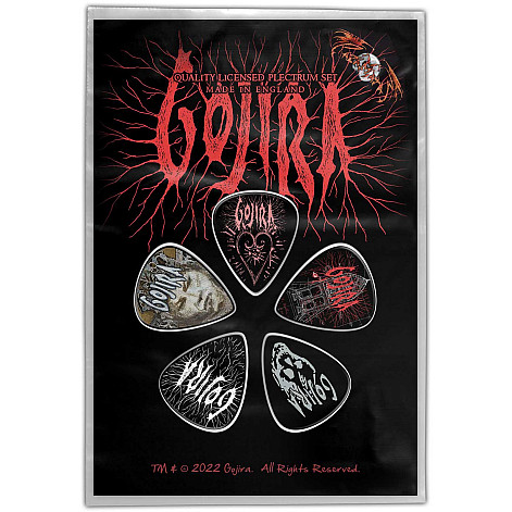 Gojira set trsátek 5 pcs, Fortitude