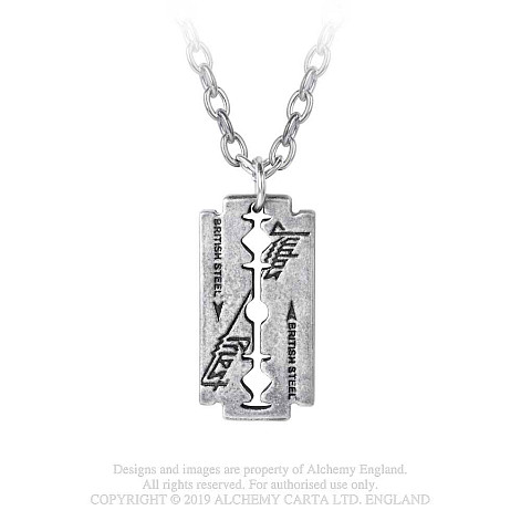 Judas Priest pendant, Razor Blade