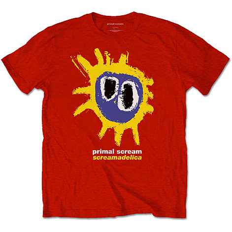 Primal Scream t-shirt, Screamadelica Red, men´s